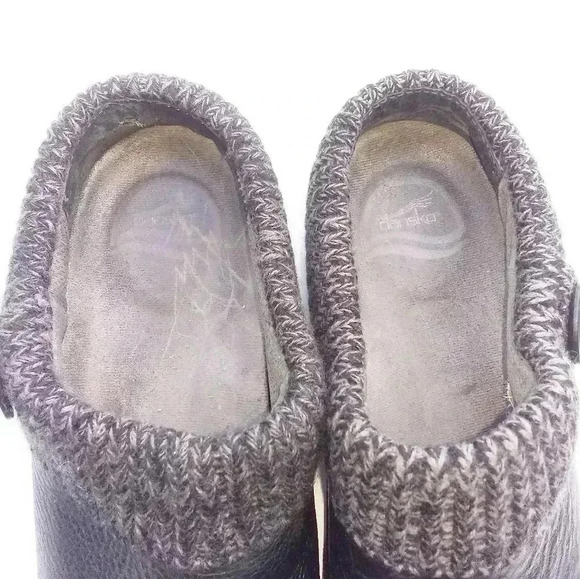 Dansko Womens Kenzie Clog Black Shoes - Picture 9 of 9